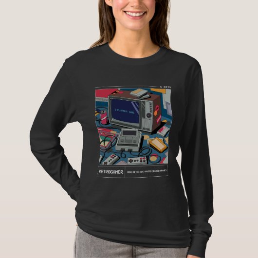 Retrogamer T-Shirt (Vorderseite)
