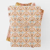 Retrogarten der 70er Jahre | Geschenkpapier Set (Beispiel)