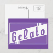 Retrogelato Postkarte (Vorne/Hinten)