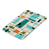 Retrogitter und Sternexplosionen Flexible Magnet (Linke Seite)