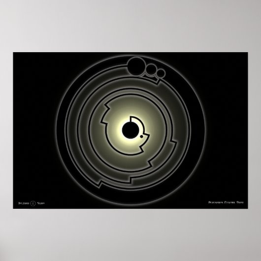 Retrograding Ptolemaic Order Poster (Vorne)