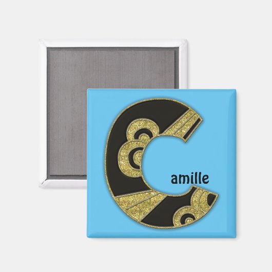 Retrogramm - C Magnet (Vorderseite/Rückseite)