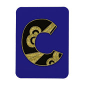 Retrogramm - C Magnet (Vertikal)