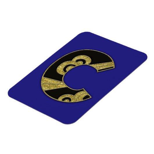 Retrogramm - C Magnet (Linke Seite)