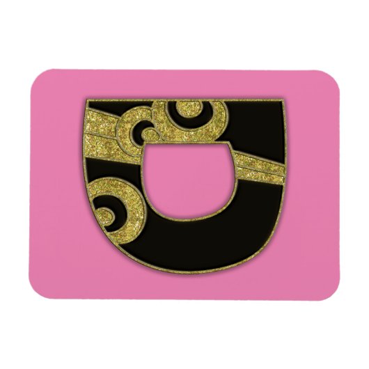 Retrogramm - D Magnet (Horizontal)