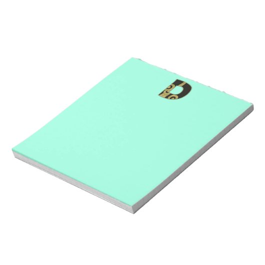 Retrogramm - D Notizblock (Rotiert)