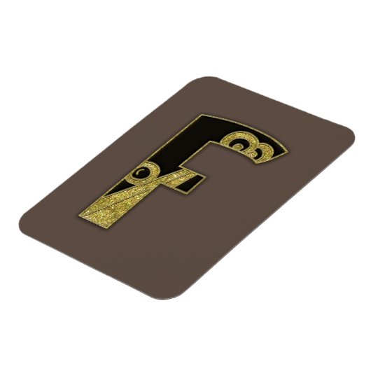 Retrogramm - F Magnet (Linke Seite)