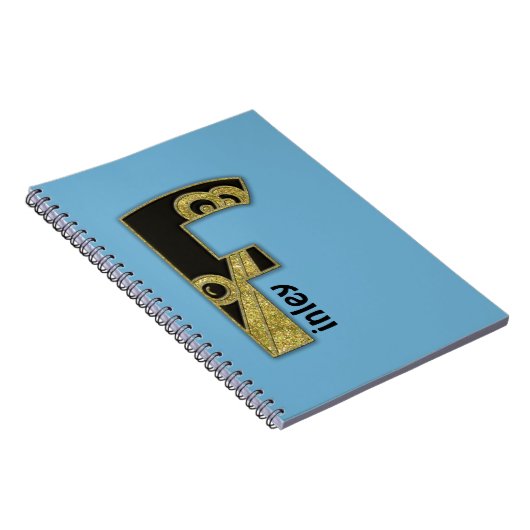 Retrogramm - F Notizblock (Rechte Seite)