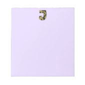 Retrogramm - J Notizblock (Vorderseite)