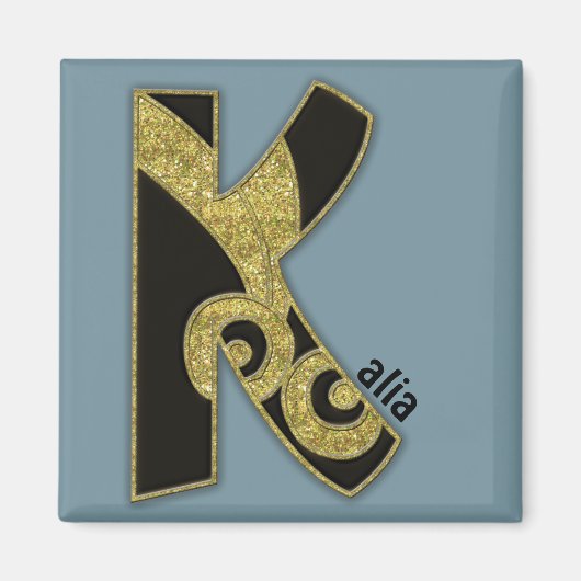 Retrogramm - K Magnet (Vorne)