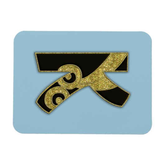 Retrogramm - K Magnet (Horizontal)