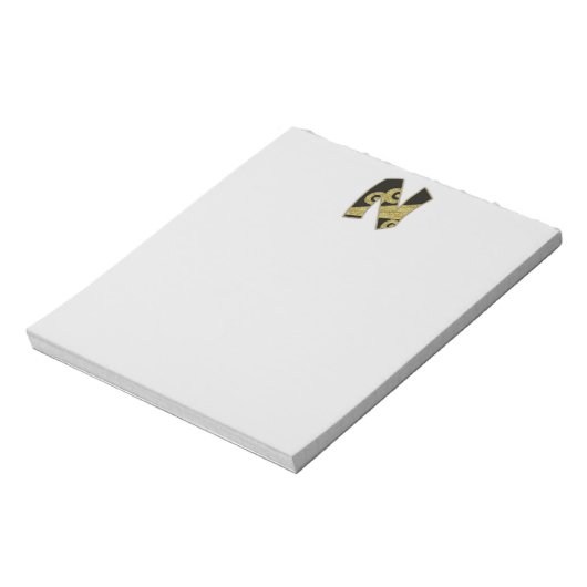 Retrogramm - N Notizblock (Rotiert)