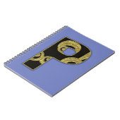 Retrogramm - P Notizblock (Linke Seite)