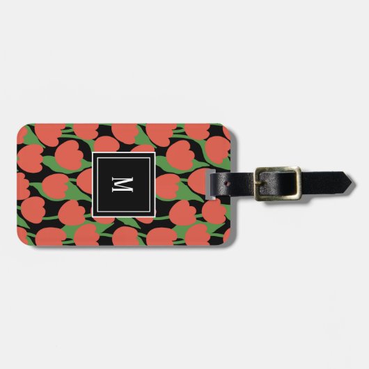 Retrogramm, personalisiert gepäckanhänger (Vorderseite horizontal)