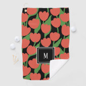 Retrogramm, personalisiert golfhandtuch (Insitu)