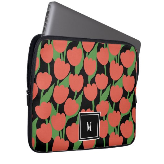 Retrogramm, personalisiert laptopschutzhülle (Vorne Rechts)