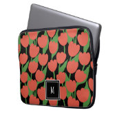 Retrogramm, personalisiert laptopschutzhülle (Vorderseite Links)