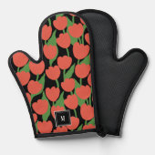 Retrogramm, personalisiert ofenhandschuh (Vorderseite/Rückseite)