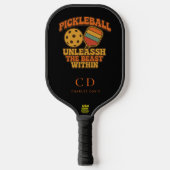 Retrogramm Pickleball Schläger (Vorderseite)