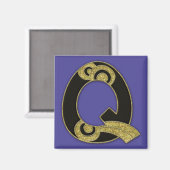 Retrogramm - Q Magnet (Vorderseite/Rückseite)