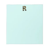 Retrogramm - R Notizblock (Vorderseite)