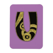 Retrogramm - U Magnet (Vertikal)