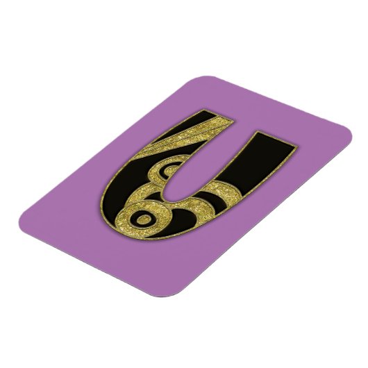 Retrogramm - U Magnet (Linke Seite)