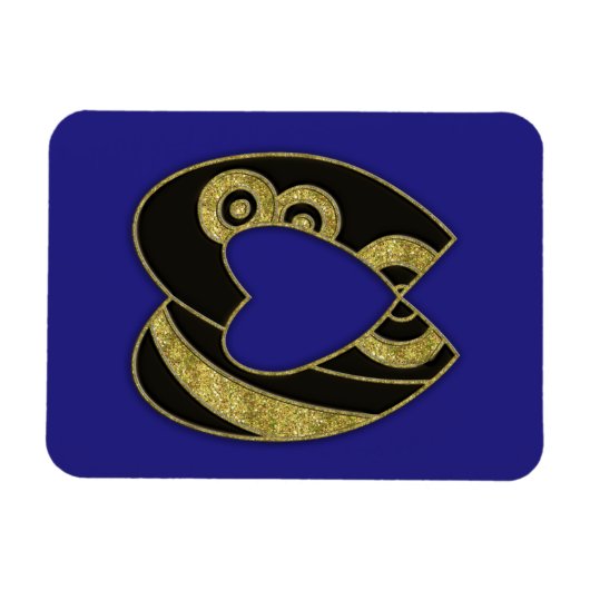 Retrogramm - W Magnet (Horizontal)