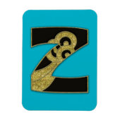 Retrogramm - Z Magnet (Vertikal)