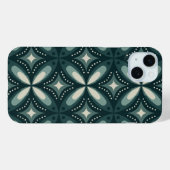 retrogrüne Formen Case-Mate iPhone Hülle (Rückseite (Horizontal))