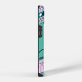 Retrogrüner Handyhülle iPhone Hülle (Rechte Seite)