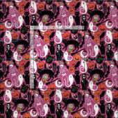 Retrohalloween bubblegum stoff (Kachel)