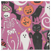 Retrohalloween bubblegum stoff (Nahaufnahme)