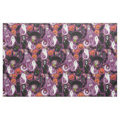 Retrohalloween lila stoff (Fat Quarter (45,7 x 55,9 cm))