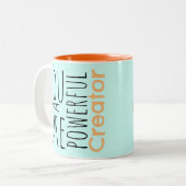 Retroinpiration-Tasse Zweifarbige Tasse (Vorderseite Links)
