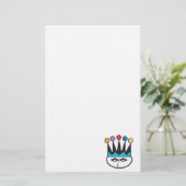 Retrojesterdesign für Joker Briefpapier (Stehend Vorderseite)