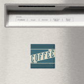 Retrokaffee Magnet (In Situ (Geschirrspüler))