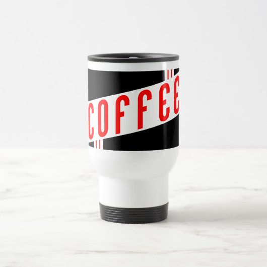 Retrokaffee Reisebecher (Mittel)