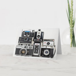 Retrokamerasammlung Karte