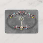 Retrokarten für Haarschnitt Rabattkarte (Rückseite)