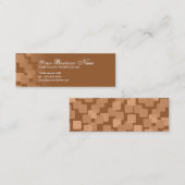 Retrokaskaden Mini Visitenkarte (Vorne/Hinten)