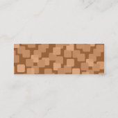 Retrokaskaden Mini Visitenkarte (Rückseite)