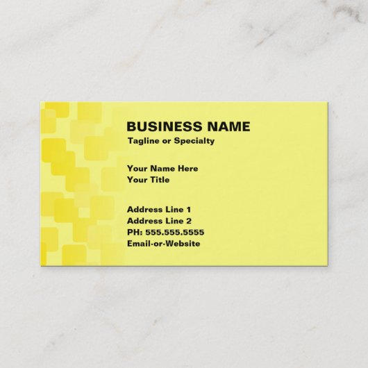 Retrokaskaden Visitenkarte (Vorderseite)