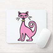 Retrokatze - Maßgeschneiderte Mousepad (Mit Mouse)