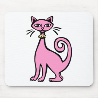 Retrokatze - Maßgeschneiderte Mousepad
