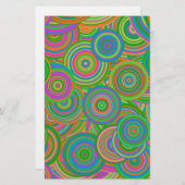 Retrokreise Briefpapier (Vorne/Hinten)