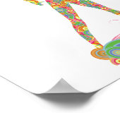 Retrokreise chic poster (Ecke)