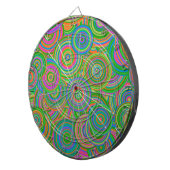 Retrokreise Dartscheibe (Vorderseite rechts)