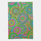 Retrokreise Geschirrtuch (Vertikal)