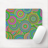 Retrokreise Mousepad (Mit Mouse)